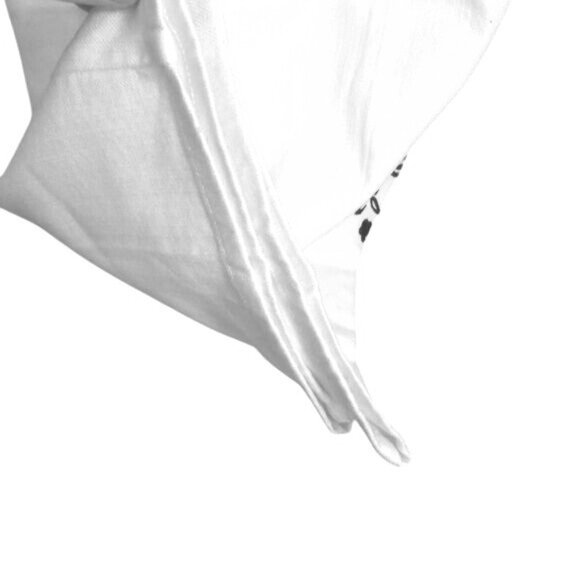 Christopher & Banks Size 10 Womens Capri Pants White Floral Embroidery Stretch - Picture 10 of 16